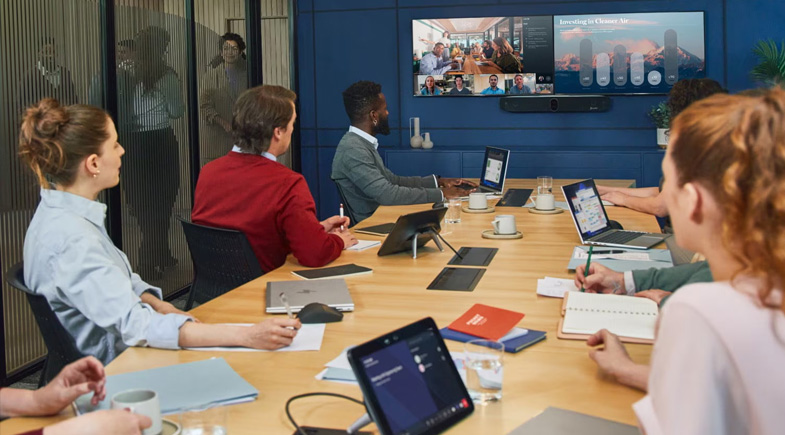 企业会议系统示意图